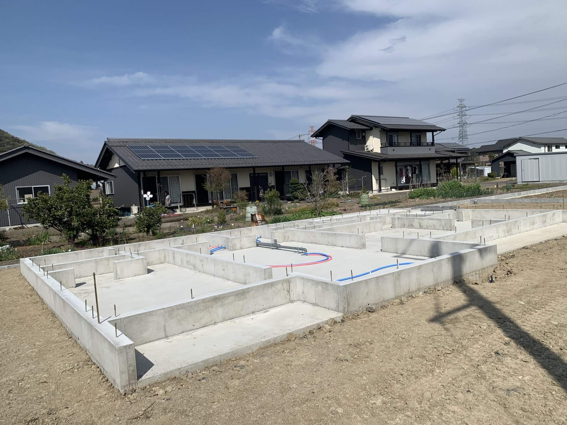 基礎工事が完了!_関市I様邸 | 基礎