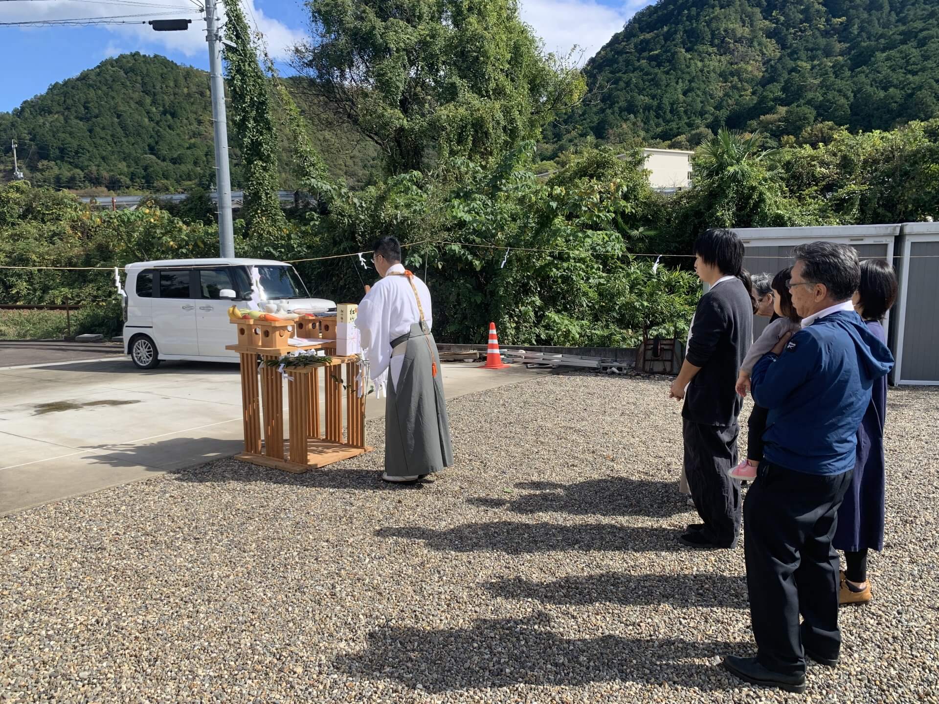 地鎮祭でした！_美濃市T様邸 | 着工