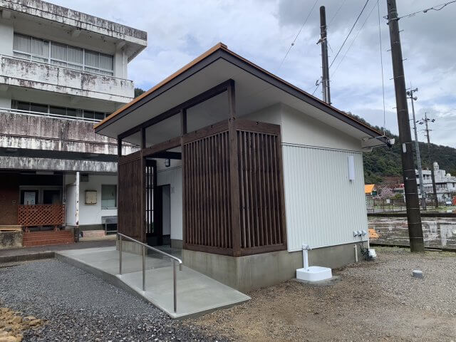 観光地の公衆トイレが完成しました！その②_美濃市洲原公衆トイレ | お引き渡し